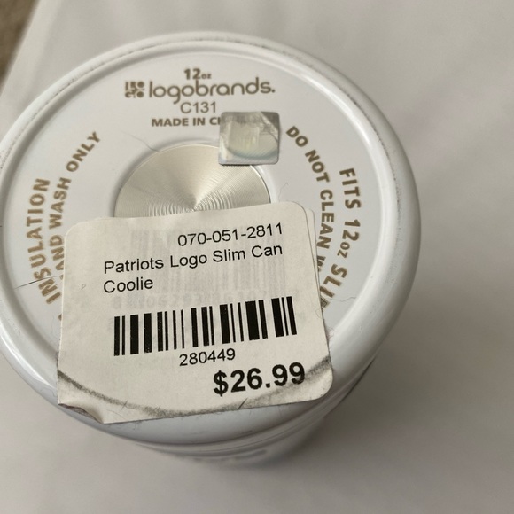 New England patriots coolie slim can - Picture 2 of 5